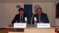 La lezione di Zeman Si sono scatenati, ieri, i 180 alunni dell'Istituto "Domus Mariae" all'arrivo del mister biancazzurro, riservandogli una raffica di domande