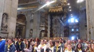 E' questo il messaggio affidato ai 700 giovani pescaresi partecipanti, sabato, al pellegrinaggio romano sulla tomba di San Pietro