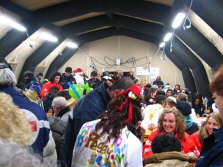 Un cenone per i senzatetto