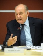 Giuseppe De Rita, presidente del Censis