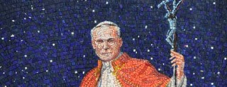 Un mosaico per Giovanni Paolo II