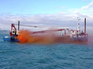 Nave a fuoco, ma è un’esercitazione