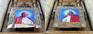 Giovanni XXIII e Giovanni Paolo II finalmente Santi