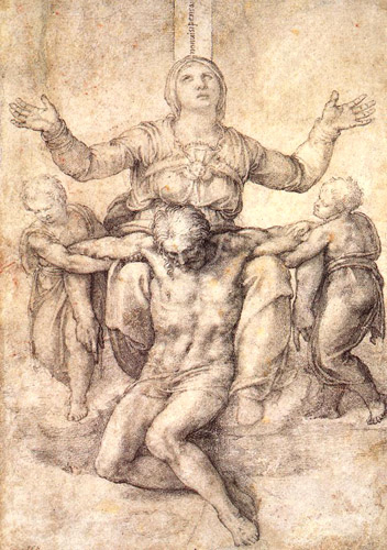 Michelangelo Buonarotti, Pietà per Vittoria Colonna.