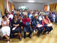 Gli operatori Caritas riunitisi al Centro Emmaus di Pescara