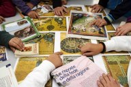 Una lezione scolastica, durante l'ora di religione