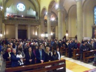 Tanti i fedeli presenti ieri nella Cattedrale di San Cetteo