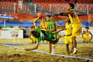 Una gara di handball