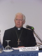 Mons. Carlos Alberto de Pinho Moreira Azevedo, segretario Pontificio Consiglio della cultura