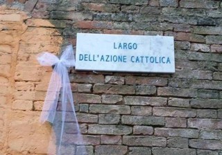 E’ a Pollutri la prima piazza italiana intitolata all’Azione cattolica