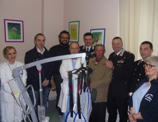 Carabinieri solidali donano macchinario all’Hospice Bouganville