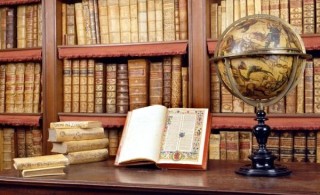 Una nave in una foresta