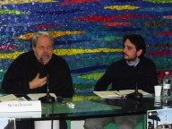 Silvio Tessari con Corrado De Dominicis