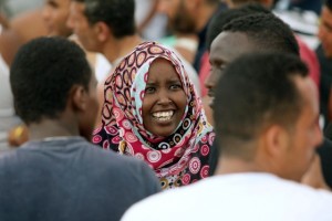 I profughi a Trump: “Fuggiamo dalla guerra, non siamo terroristi”