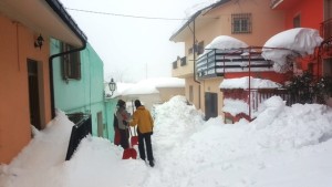 Emergenza neve e Rigopiano: l’impegno di Caritas, Misericordia e volontari