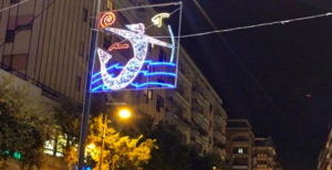 Le luminarie di Pescara simboleggiano il Natale?
