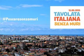 A Pescara la Tavolata italiana senza muri