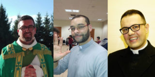 Graziano, Mauro e Piero sacerdoti novelli