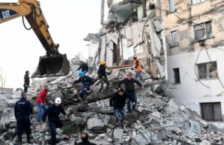 Terremoto Albania: la Caritas Pescara-Penne stanzia un primo contributo