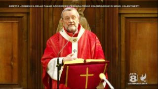 “È veramente buio su tutta la terra, ma ci abbandoniamo a te o Signore”