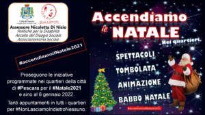 #AccendiamoilNatale: ripresi gli eventi nelle periferie di Pescara
