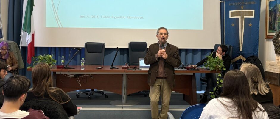 massimo pallottino al Tito acerbo di pescara